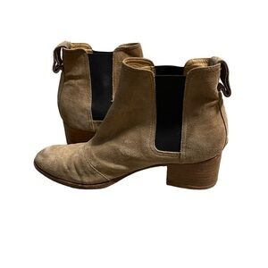 Rag & Bone Women’s Beige Brown Suede Walker Ankle Boots Camel Size 39 Nubuck 8